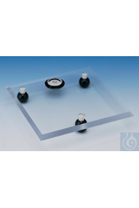 SP Bel-Art Acrylic Leveling Table; 8 x 8 x ? in.